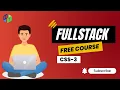 Full Stack Developer Course Tamil HTML CSS JS ReactJS Java SpringBoot CSS - Part 3 Hejex