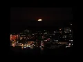 moon rise over manly August 4th