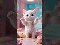 Lagu 🐱🍩 Cute Cat Donut Costume Dance | Kucing Joget Gemoy