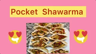 easy u0026 quick recipe of yummy pocket shawarma 