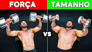 What's the Difference Between Training to Get Big vs Strength Training?