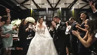 Lebanese Bride And Italian Groom Entry To Lebanese Zaffet 