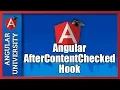 Angular AfterContentChecked Lifecycle Hook - Use Cases and Pitfalls