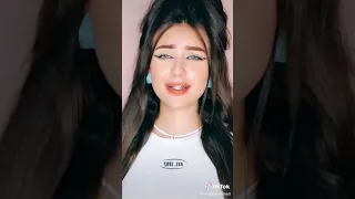 تيك توك هاجر احمد ع اغنية عروسة البحر لبن جبنة نستو 
