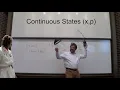 Lecture 20 - Continuous variables x p
