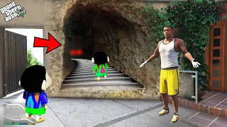 Download GTA 5 : Franklin \u0026 Shinchan Found Secret Tunnnel Outside Franklin's House In GTA 5 ! (GTA 5 Mods) MP3