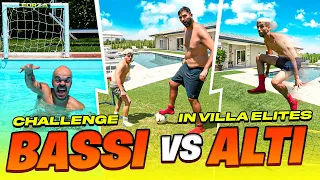⚽ ALTI vs BASSI MULTIFOOTBALL CHALLENGE in VILLA ELITES! (ft. GIANLUCA il NANO)