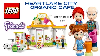 LEGO Friends Heartlake City Organic Café Speed Build Review New (2021) (41444)