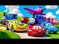 Download Lagu TRANSPORTING PIXAR CARS \u0026 FRUITS WITH COLORED \u0026 JOHN DEERE vs CLAAS vs TRACTORS - BeamNG.drive #962