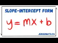 Slope Intercept Form y mx b math 9 jensenmath ca