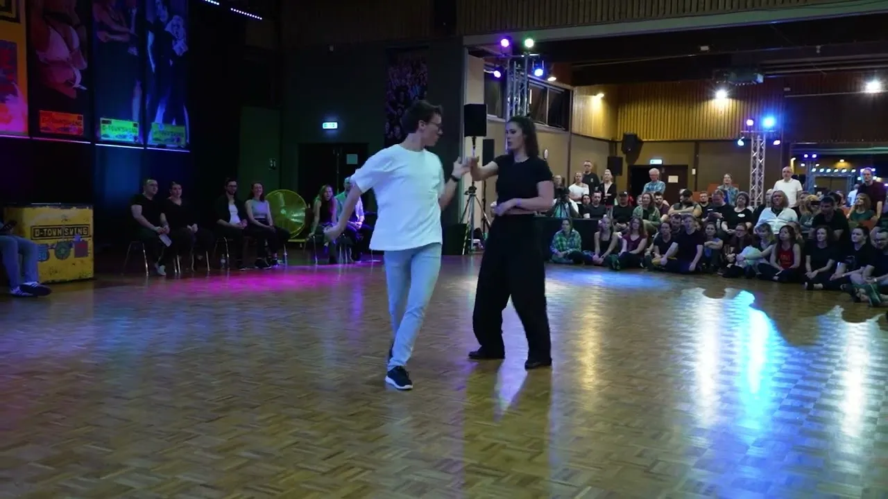 Florian Simon & Jula Palenga - 3rd place Strictly Open Finals - D-Town Swing 2024