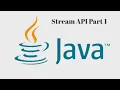 What are the operations of streams in Java 8 Stream API