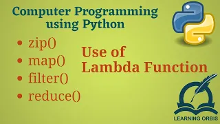 Python Programming Basics to Advanced Lab 30 zip map filter and reduce functions