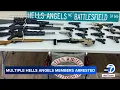 Entire Bakersfield chapter of Hells Angels arrested on kidnapping robbery charges