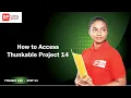 Project 115 Step 1 - How to access the lesson Lesson 50