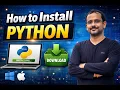 How to Install Python on Windows Mac Python Setup for Beginners Bengali