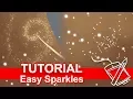 Tutorial Easy Sparkles in Photoshop For Beginners