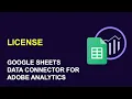 Free and Premium Licenses for Google Sheets Adobe Analytics Data Connector Add-on