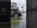 UPS driver angered over Coastal Flooding