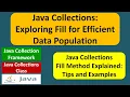 Java Collections Exploring Fill for Efficient Data Population Java Collection Framework