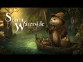 【Fantasy Celtic Music】 Gentle Harp in the Misty Valley – Sunlit Waterside