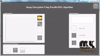 Final Year Projects 2015 Image Encryption using parallel RSA algorithm