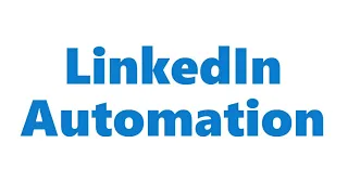 Linkedin Automation with python