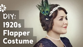 DIY Flapper Halloween Costume Sea Lemon