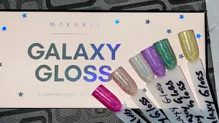 Watch me unbox swatch Makartt s GALAXY GLOSS NAIL POLISH