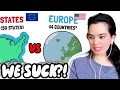 Download Lagu American Girl Reacts to How Do Europe \u0026 The United States Compare?