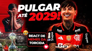 PULGAR É DO MENGÃO ATÉ 2029! ERICK REAGE A MEMES DA TORCIDA