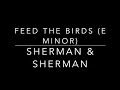 Feed the Birds E minor - Mary Poppins piano accompaniment