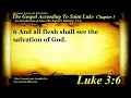 The Gospel of Luke Chapter 3 - Bible Book 42