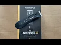 Manscape Lawnmower 4 0 tear down and battery replacement