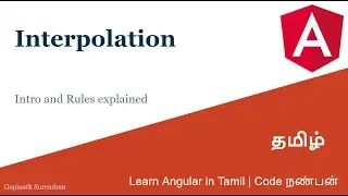 6 Interpolation Learn Angular in Tamil Code Nanban