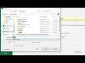 How to save a file in a particular folder