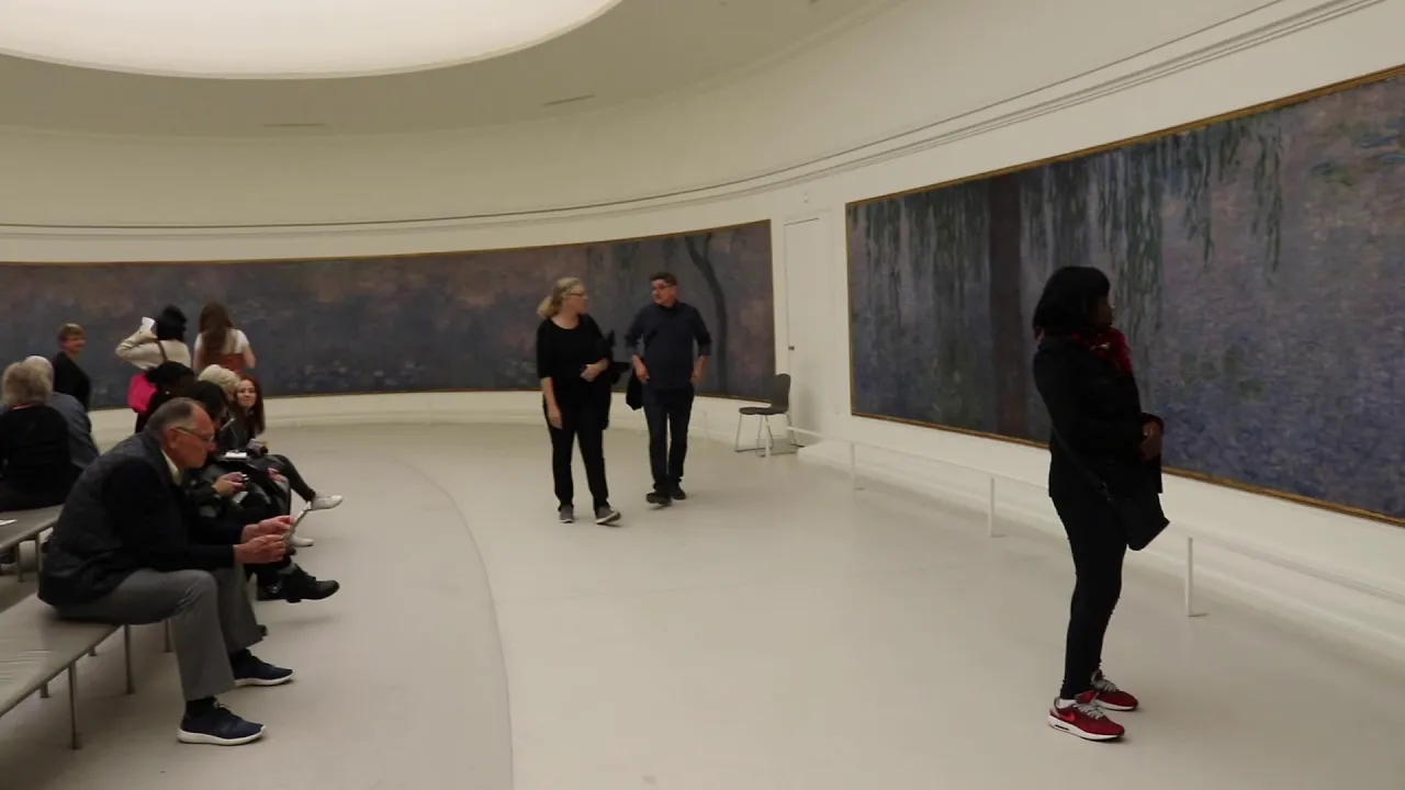 Monet Water Lilies Tour of Musee de L'Orangerie
