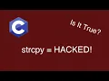 How Dangerous Is strcpy Really