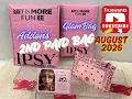 IPSY August 2026 Original GlamBag 2nd PAID Bag Add Ons Unboxing Swatches Comparison Shades