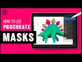 Using MASKS in Procreate - Alpha Lock Clipping Mask Layer Mask 2020