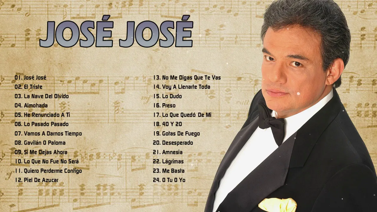 JOSE JOSE SUS MEJORES ÉXITOS - LAS 35 GRANDES CANCIONES DE JOSE JOSE