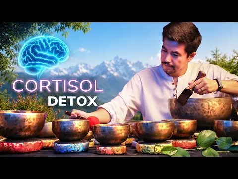 Let Me Play These Tibetan Singing Bowls Until You Feel Completely Relaxed | Lower Cortisol & Stress