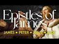Lagu Fall Asleep to James, Peter, John \u0026 Jude | Holy Bible Audio for Deep Sleep