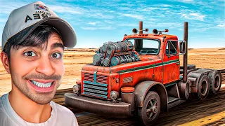 السفر الطويل 16 سويت اقوى شاحنة في العالم 