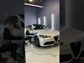 Download Lagu 💚🤍♥️ Alfa Romeo | When a woman polishes Giulia 🥰😍 #short #polishing #alfa #car #giulia #girl