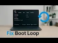 How To Fix Boot Looping To BIOS or Black Screen After Disabling CSM and Enabling Secure Boot