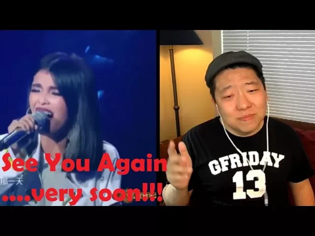 2018 - Vlog #17 - Reaction video - "See You Again" (w/ eng sub) - KZ Tandingan