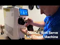 Download Lagu GSEICE Soft Serve Ice Cream Machine - First Use