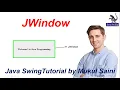 Java Swing Tutorial JWindow in Java