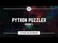 Python For Beginners Episode 5 Making a working Calculator Python Puzzler Tutorial 2021